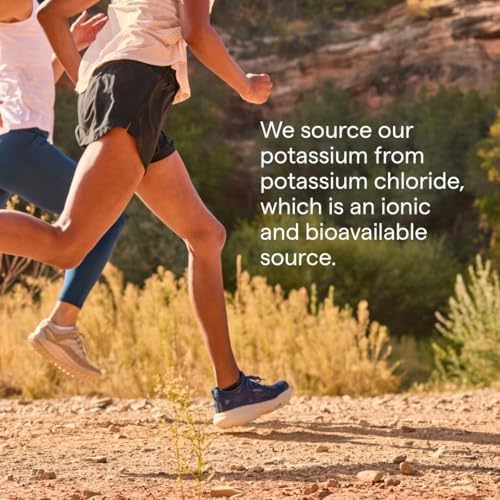 Trace Minerals Ionic Potassium supplement facts label