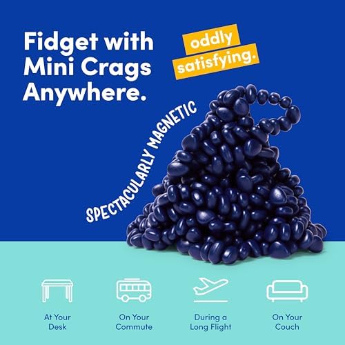 Speks Crags magnetic fidget toy displayed elegantly next to modern office desk accessories