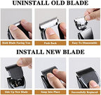 Underside view of Amorka replacement blade snap-in mechanism