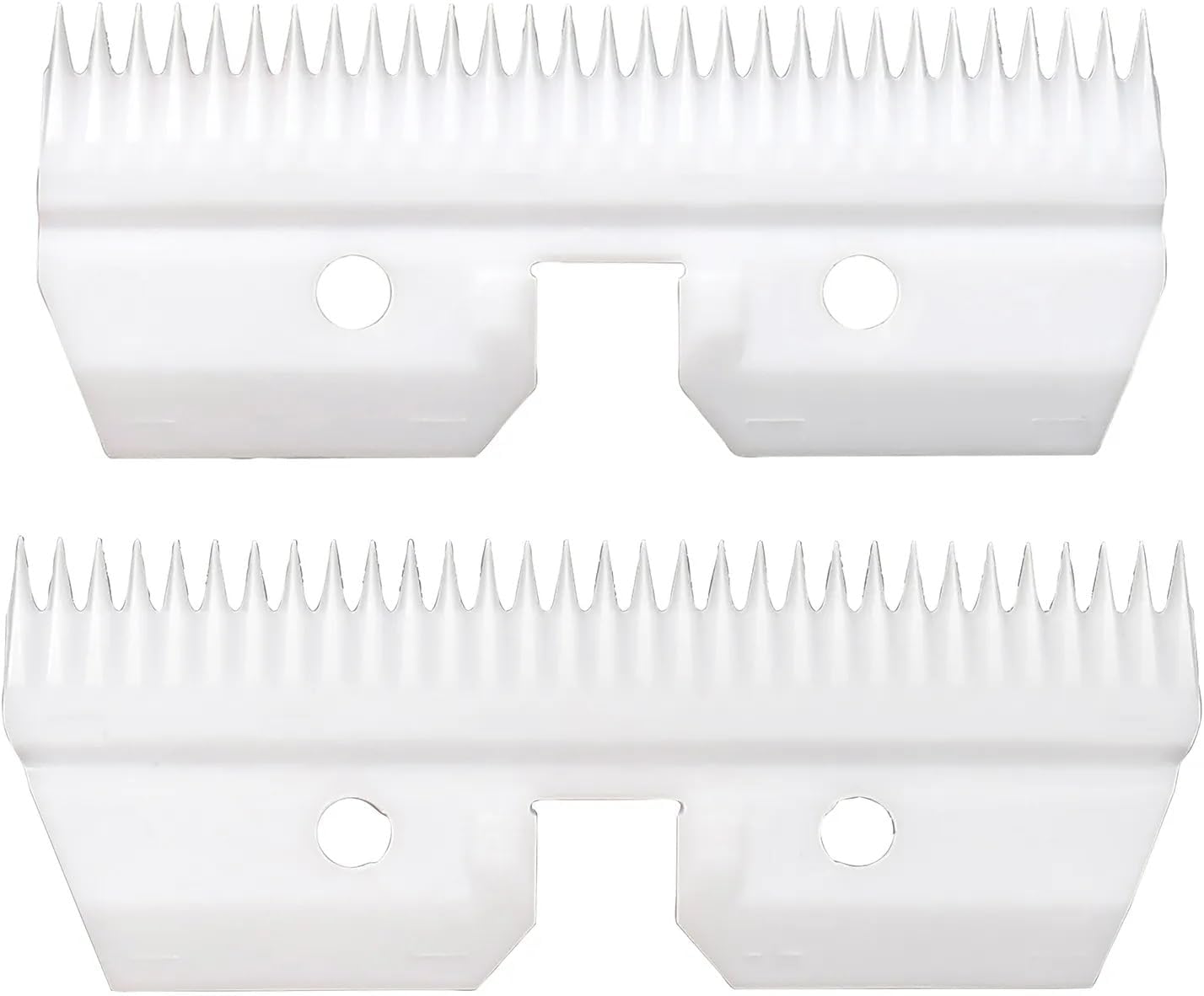 Back profile of the Generic Ceramic Edge wide grooming replacement blade showing the durable alignment.