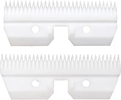 Back profile of the Generic Ceramic Edge wide grooming replacement blade showing the durable alignment.