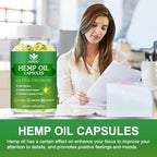 Wogorgt cold pressed hemp oil softgel texture
