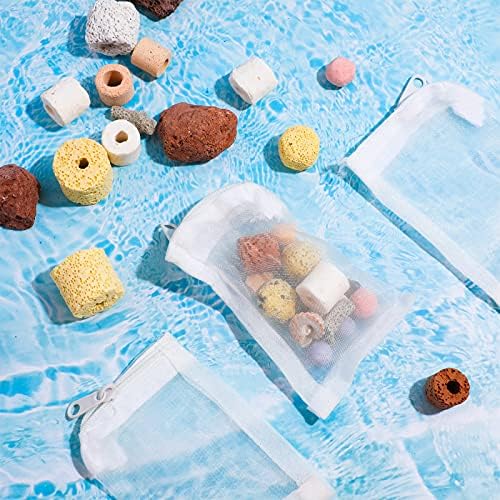 Geiserailie aquarium filter bags filled with activated carbon media