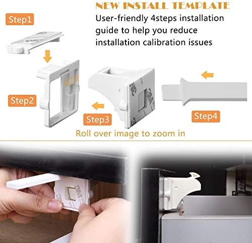 Vmaisi magnetic cabinet lock switch off mechanism detail