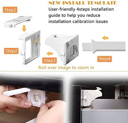 Vmaisi baby proofing locks packaging and components