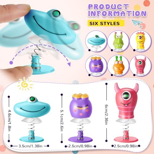 Hand pressing down a miniature spring loaded pop up toy to demonstrate the jumping mechanism
