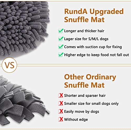 Rundik pet snuffle mat suction cups detail