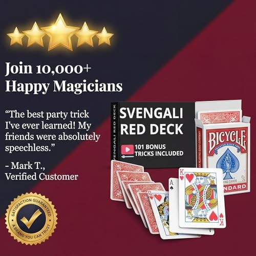 Detailed view of the Svengali deck packaging and branding