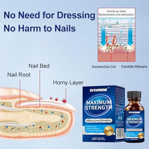 RapiDrem professional strength fungal nail renewal drops packaging layout.