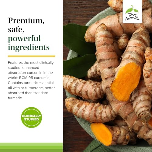 Terry Naturally Curamin Extra Strength vegan supplement tablets