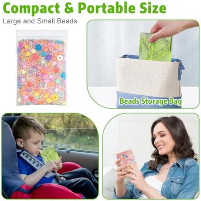 Lechonix rectangular dermatillomania fidget toy held in hand demonstrating its compact and discreet travel friendly size