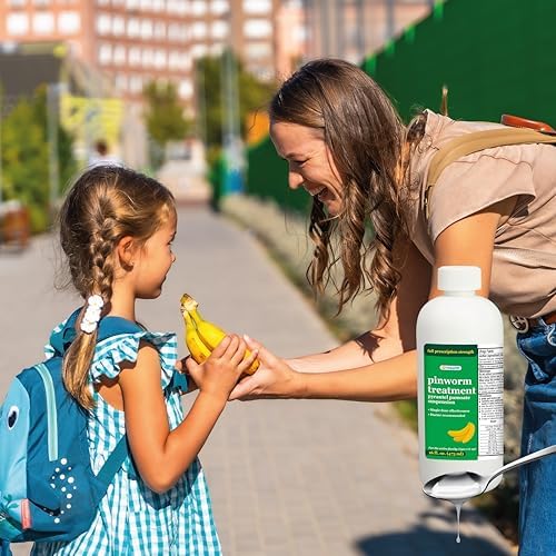 Value size sixteen ounce bottle of A+Health antiparasitic suspension