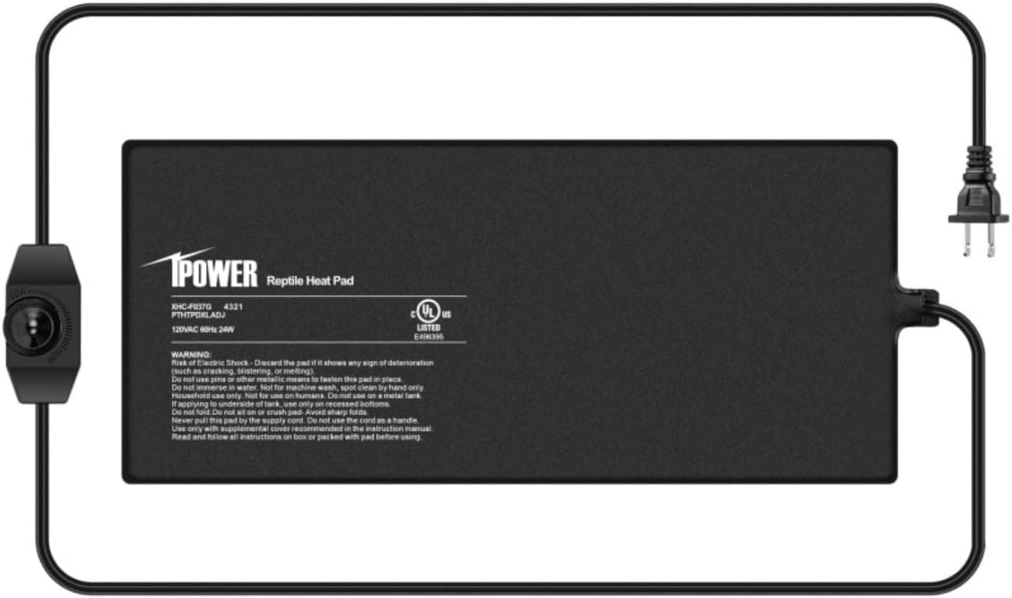 iPower Reptile Heat Pad 4W Under Tank Terrarium Warmer Heating Mat for Turtles Lizards Frogs and Other Small Animals, 4x7 Inch - Image 14