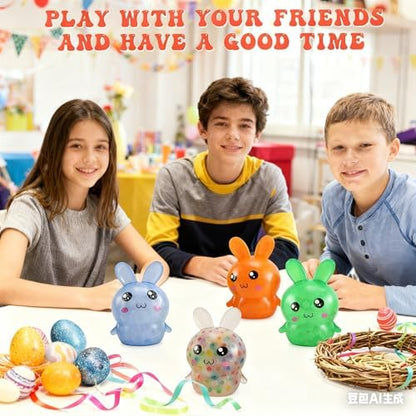 FauKait slow rise silicone fidget balls for adult anxiety relief packaging view