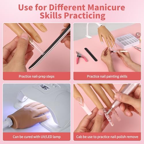 Aluroice silicone hand showing realistic skin-like texture