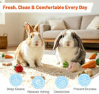 USA imported dry bath foam for bunnies and hamsters