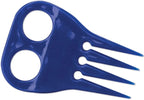 Jeffers horse braiding comb front view plastic grooming tool