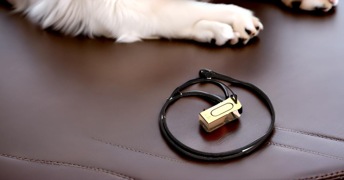World War II style brass cricket clicker for dog training and history collectors.