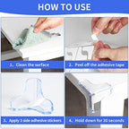 Baby safety furniture corner guard set for homes