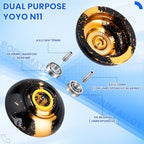 Full set of MAGICYOYO yoyos with twelve strings and maintenance tools