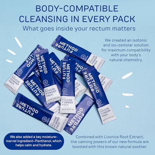 Authentic Future Method imported personal care kit for gentle and safe anal irrigation.