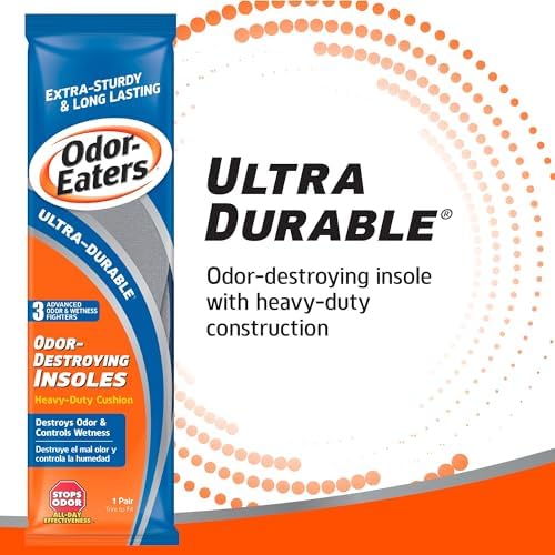 Odor-Eaters trim to fit shoe inserts for work boots and sneakers