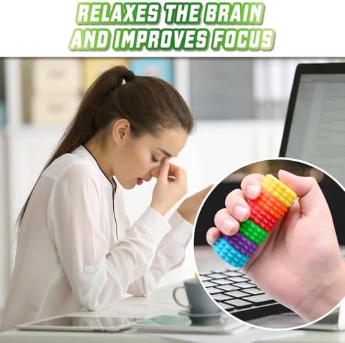 Detailed view of asiowely magnetic silicone blocks separated