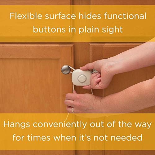 Safety 1st cabinet lock showing easy no drill installation