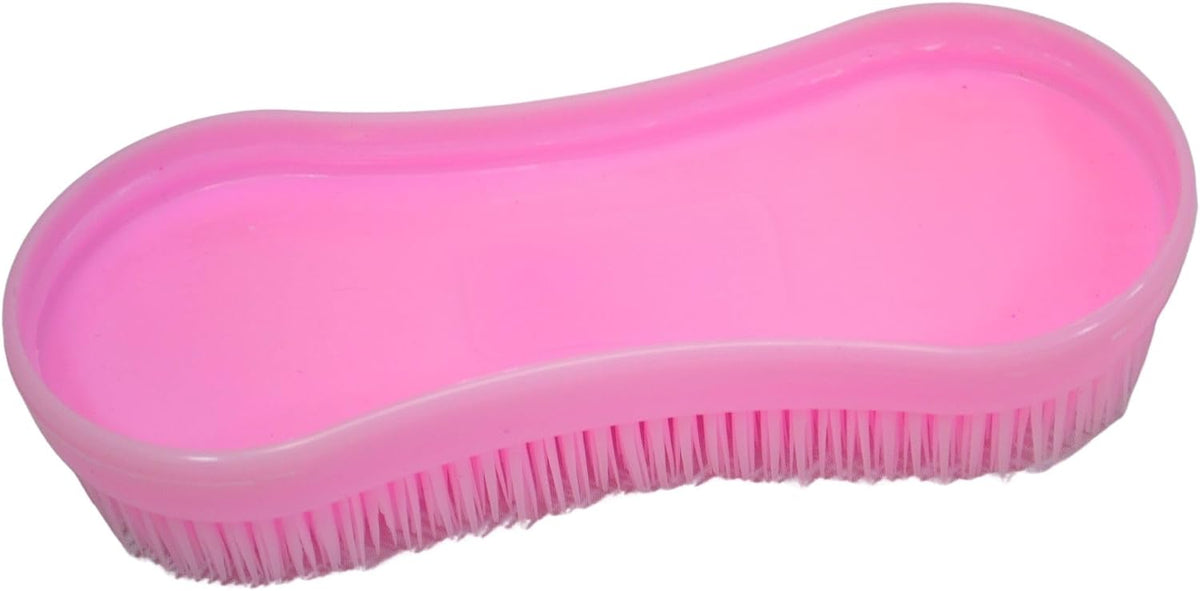 Intrepid International Magic Horse Brush, for Horse Grooming Kit w/Durable Plastic Bristles, Horse Brushes for Grooming, Dark Pink - Image 9