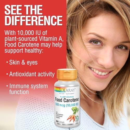 Solaray antioxidant supplement bottle with cap open