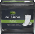 Depend Men's Incontinence Guards Maximum Absorbency 52 Count front packaging view for premium male bladder control protection