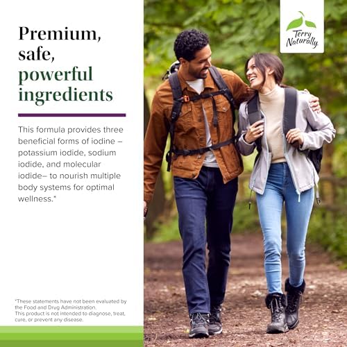 Terry Naturally Tri Iodine 90 capsules bottle close up