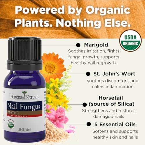 USDA certified organic homeopathic medicine for nail fungus control