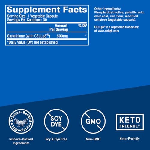 Bulletproof Liposomal Glutathione Force antioxidant supplement ingredients breakdown