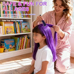 Ten assorted colors of Zankie temporary hair chalk combs