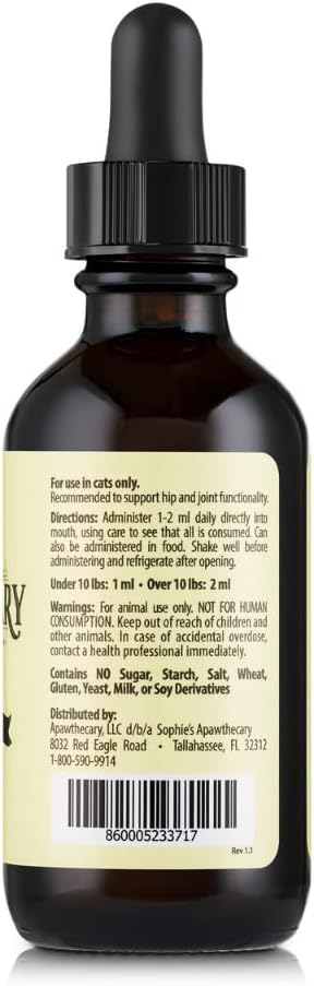 Sophie's Apawthecary cat health supplement packaging
