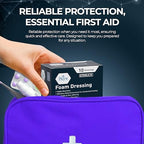Med Pride sterile wound dressing pads showing soft protective texture