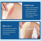 Protective waterproof barrier film application for peristomal skin health