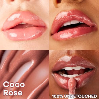 wet n wild Lip Oil - Lightweight, Non-Sticky, Hydrating & Nourishing Formula with 7 Conditioning Oils, Vegan & Cruelty-Free - Cocoa Rose - Image 5