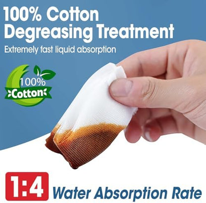 AZEN medical grade first aid supplies sterile dressings stack for emergency kits