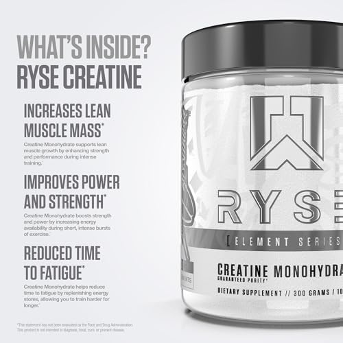 Ryse element series supplement container next to a mixing shaker bottle