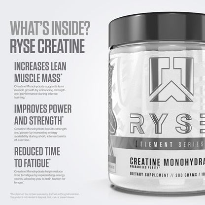 Ryse supplement packaging for lean muscle growth
