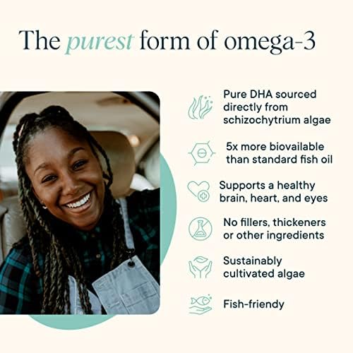 Sustainable mercury free vegan omega 3 capsules from Ora Organic for daily health.