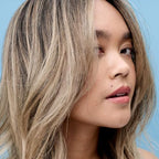 Close up of Bondbar hair lightener kit instructions and components