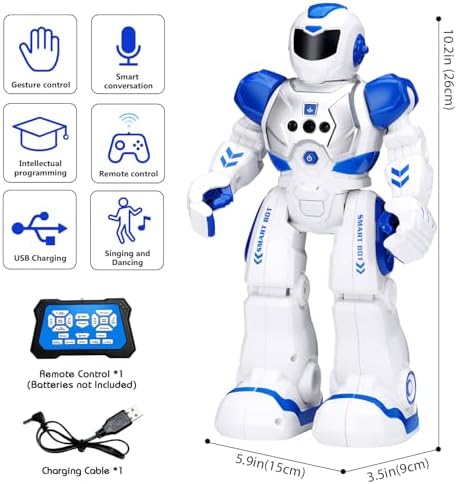 KingsDragon interactive robot toy in gift ready packaging