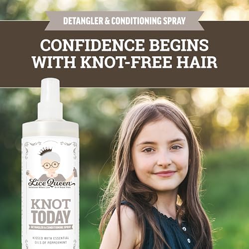 Lice Queen Knot Today 2 pack moisturizing lice prevention spray for kids