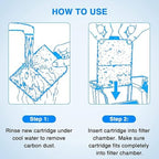 HiTauing aquarium filter box with compatibility details