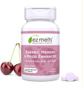 EZ Melts Energy Memory and Mood Enhancer front view bottle