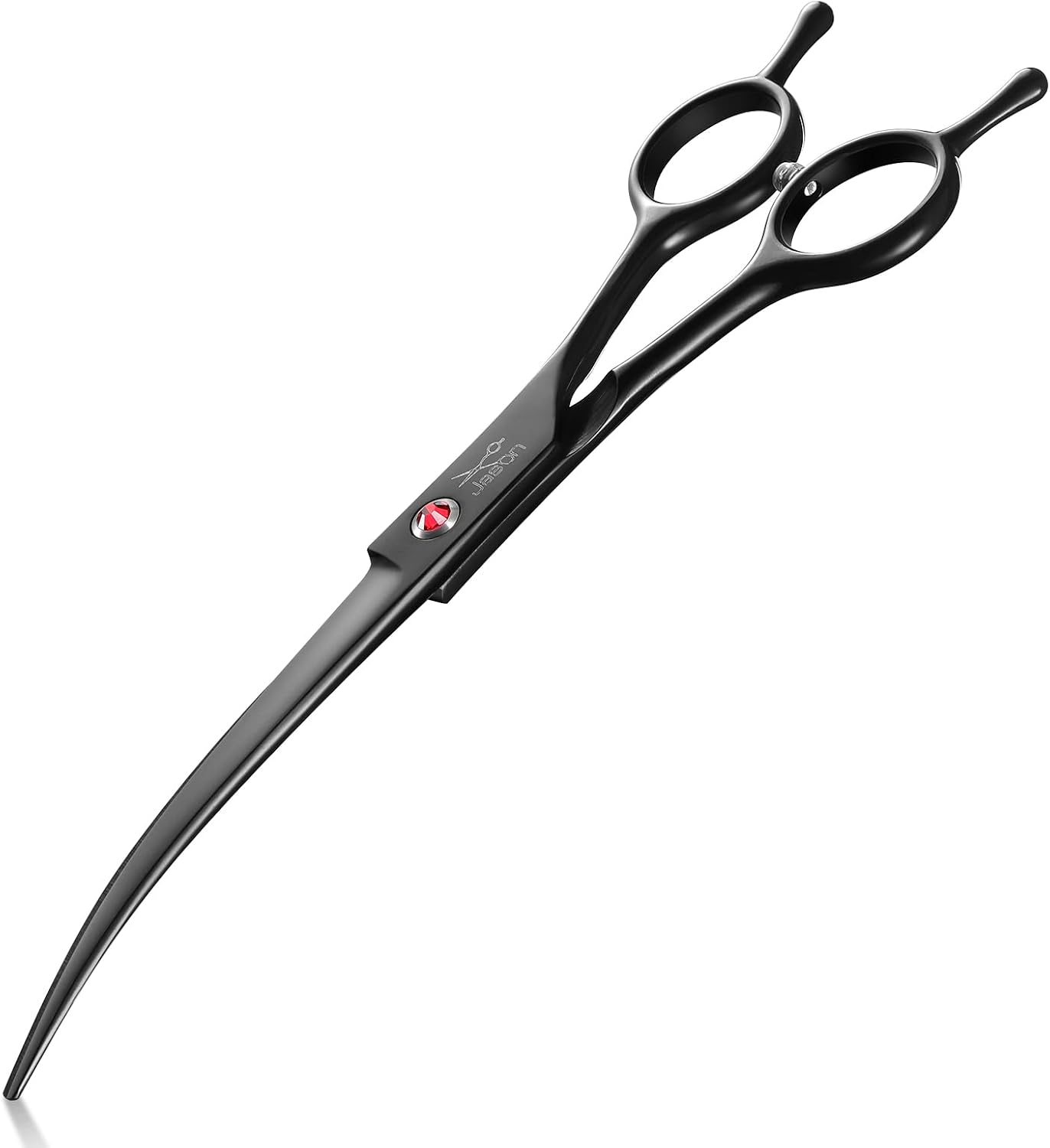 JASON 7" Dog Grooming Scissor - Professional Thinning Shear with 37 Teeth Japanese Stainless Steel Blender Scissors for Dogs, Cats and Other Pets (Thinning, Black) Christmas Gift - Image 13
