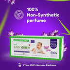 Yugi Green plant based plastic free wet wipes for sensitive skin